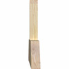 4/12 Pitch Portland Rough Sawn Timber Gable Bracket GBW096X16X0206POR00RDF