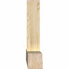 5/12 Pitch Portland Rough Sawn Timber Gable Bracket GBW096X20X0404POR00RDF