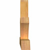 6/12 Pitch Richland Rough Sawn Timber Gable Bracket GBW096X24X0404RIC00RWR