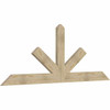 9/12 Pitch Saratoga Rough Sawn Timber Gable Bracket GBW096X36X0206SAR00RDF