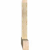 9/12 Pitch Portland Rough Sawn Timber Gable Bracket GBW096X36X0406POR00RDF