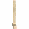 10/12 Pitch Portland Rough Sawn Timber Gable Bracket GBW096X40X0404POR00RDF