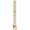 11/12 Pitch Portland Rough Sawn Timber Gable Bracket GBW096X44X0404POR00RDF