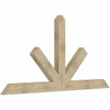 12/12 Pitch Saratoga Rough Sawn Timber Gable Bracket GBW096X48X0406SAR00RDF