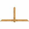 12/12 Pitch Eugene Rough Sawn Timber Gable Bracket GBW096X48X0606EUG00RWR