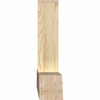 4/12 Pitch Portland Rough Sawn Timber Gable Bracket GBW108X18X0404POR00RDF