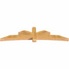 6/12 Pitch Davenport Rough Sawn Timber Gable Bracket GBW108X27X0606DAV00RWR