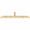 6/12 Pitch Portland Rough Sawn Timber Gable Bracket GBW108X27X0606POR00RDF