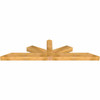 6/12 Pitch Saratoga Rough Sawn Timber Gable Bracket GBW108X27X0606SAR00RWR