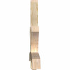 8/12 Pitch Davenport Rough Sawn Timber Gable Bracket GBW108X36X0404DAV00RDF