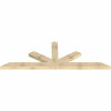 8/12 Pitch Saratoga Rough Sawn Timber Gable Bracket GBW108X36X0406SAR00RDF