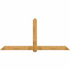11/12 Pitch Eugene Rough Sawn Timber Gable Bracket GBW108X49X0606EUG00RWR 11/12 Pitch Eugene Rough Sawn Timber Gable Bracket GBW108X49X0606EUG00RWR