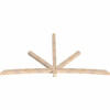 13/12 Pitch Alberta Smooth Timber Gable Bracket GBW108X58X0404ALB00SDF