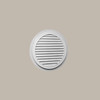 FRLV32-2F Functional Round Louver Vent 32" Diameter  with 2F flat trim