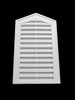 PL1842C-4 Decorative Peak Louver 4/12