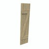 12 inch by 28 inch Board and Batten Shutter with 2-Board, Z-Batten