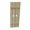 18 inch by 29 inch Plank Shutter with 3-Plank, Diamond