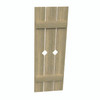 18 inch by 31 inch Plank Shutter with 3-Plank, Diamond