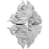Ekena Millwork - ROSC015X015SILUF