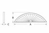 Segment Sunburst SWDH48X13