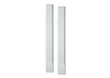 7"W x 90"H x 2 1/2"D Plain Pilaster Molded with Plinth PIL7X90P by Fypon