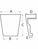 Keystone for Trim Profiles Part Number K10TM