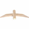 9/12 Pitch Bellingham Smooth Gable Bracket, PVC GBW036X13X0204BEL00PVC