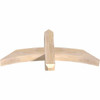 11/12 Pitch Bellingham Smooth Gable Bracket, PVC GBW036X16X0404BEL00PVC