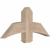 11/12 Pitch Bellingham Smooth Gable Bracket, PVC GBW036X16X0406BEL00PVC