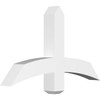 14/12 Pitch Bellingham Smooth Gable Bracket, PVC GBW036X21X0404BEL00PVC