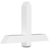 15/12 Pitch Eugene Smooth Gable Bracket, PVC GBW036X23X0404EUG00PVC