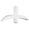 9/12 Pitch Bellingham Smooth Gable Bracket, PVC GBW048X18X0404BEL00PVC