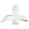 11/12 Pitch Bellingham Smooth Gable Bracket, PVC GBW048X22X0606BEL00PVC