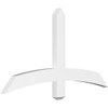 13/12 Pitch Bellingham Smooth Gable Bracket, PVC GBW048X26X0204BEL00PVC