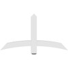 13/12 Pitch Bellingham Smooth Gable Bracket, PVC GBW048X26X0204BEL00PVC