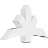 13/12 Pitch Alberta Smooth Gable Bracket, PVC GBW048X26X0606ALB00PVC