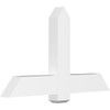 14/12 Pitch Eugene Smooth Gable Bracket, PVC GBW048X28X0406EUG00PVC