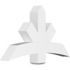 14/12 Pitch Alberta Smooth Gable Bracket, PVC GBW048X28X0606ALB00PVC