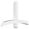 15/12 Pitch Bellingham Smooth Gable Bracket, PVC GBW048X30X0404BEL00PVC