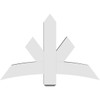 16/12 Pitch Alberta Smooth Gable Bracket, PVC GBW048X32X0606ALB00PVC