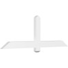 8/12 Pitch Eugene Smooth Gable Bracket, PVC GBW060X20X0204EUG00PVC