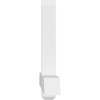 10/12 Pitch Eugene Smooth Gable Bracket, PVC GBW060X25X0404EUG00PVC