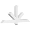 10/12 Pitch Kennewick Smooth Gable Bracket, PVC GBW060X25X0404KEN00PVC