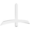 12/12 Pitch Bellingham Smooth Gable Bracket, PVC GBW060X30X0204BEL00PVC