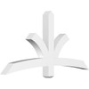 12/12 Pitch Davenport Smooth Gable Bracket, PVC GBW060X30X0404DAV00PVC