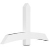 14/12 Pitch Bellingham Smooth Gable Bracket, PVC GBW060X35X0406BEL00PVC