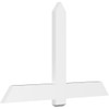 15/12 Pitch Eugene Smooth Gable Bracket, PVC GBW060X38X0206EUG00PVC