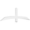 7/12 Pitch Bellingham Smooth Gable Bracket, PVC GBW072X21X0204BEL00PVC