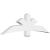 7/12 Pitch Davenport Smooth Gable Bracket, PVC GBW072X21X0406DAV00PVC