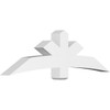 7/12 Pitch Alberta Smooth Gable Bracket, PVC GBW072X21X0606ALB00PVC